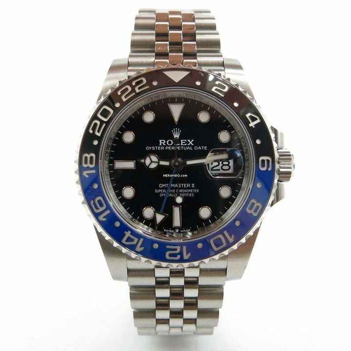  Rolex GMT-Master II Stahl - Ref.126710BLNR - Jahr: 2022 Fullset 