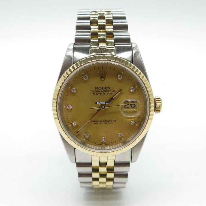  Rolex Datejust 36 Stahl / Gold - Ref.16233 - Jahr: 1992 