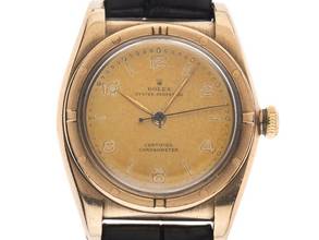 Thumbnail von Rolex Oyster Perpetual Bubble Back Ref.3725 1960 original Box original unpoliert Oyster Perpetual Bubble Back