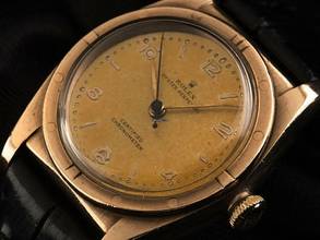 Thumbnail von Rolex Oyster Perpetual Bubble Back Ref.3725 1960 original Box original unpoliert Oyster Perpetual Bubble Back