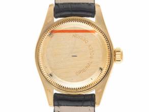 Thumbnail von Rolex Lady-Datejust Ref.69178 1990 Box&Beschreibung sehr gut Vintage Datejust Lady 18kt Gelbgold open 6/9