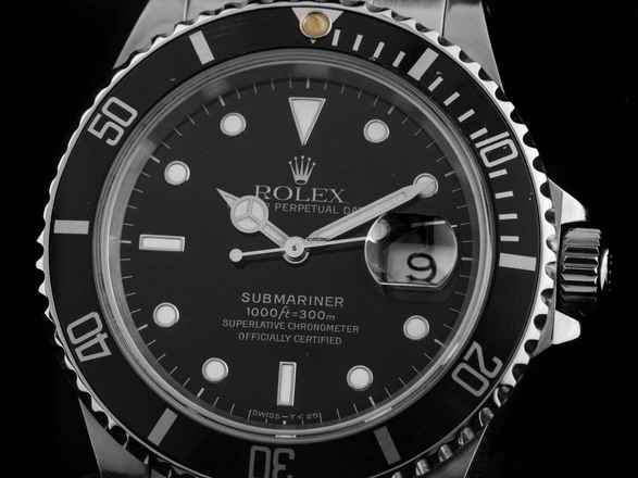  Rolex Submariner Date Ref.16610 1993 Box&Beschreibung sehr gut Vintage Submariner Date 