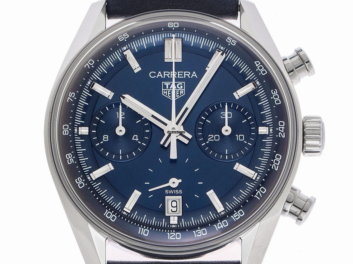  TAG Heuer Carrera Chronograph Ref.CBS2212.FC6535 2025 Full Set Ungetragen Carrera Chronograph Faltschließe 