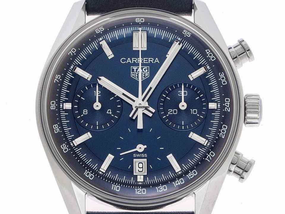  TAG Heuer Carrera Chronograph Ref.CBS2212.FC6535 2025 Full Set Ungetragen Carrera Chronograph Faltschließe 