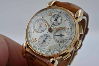 Thumbnail von Chronoswiss Classic Chronograph Klassik Classic 18k Yellow Gold CH7441 77g