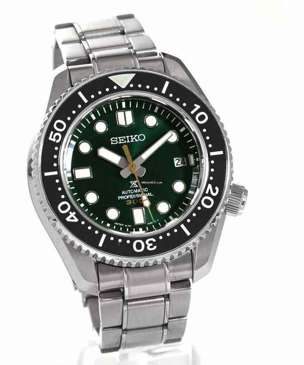  Seiko Marinemaster Prospex Divers Prospex Marine Master MM300 The 140th Anniversary - The Island Green Limited Edition SLA047J1 