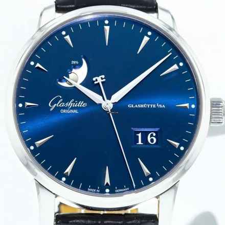  Glashütte Original Senator Excellence Panorama Date Moon NEW FULL SET 