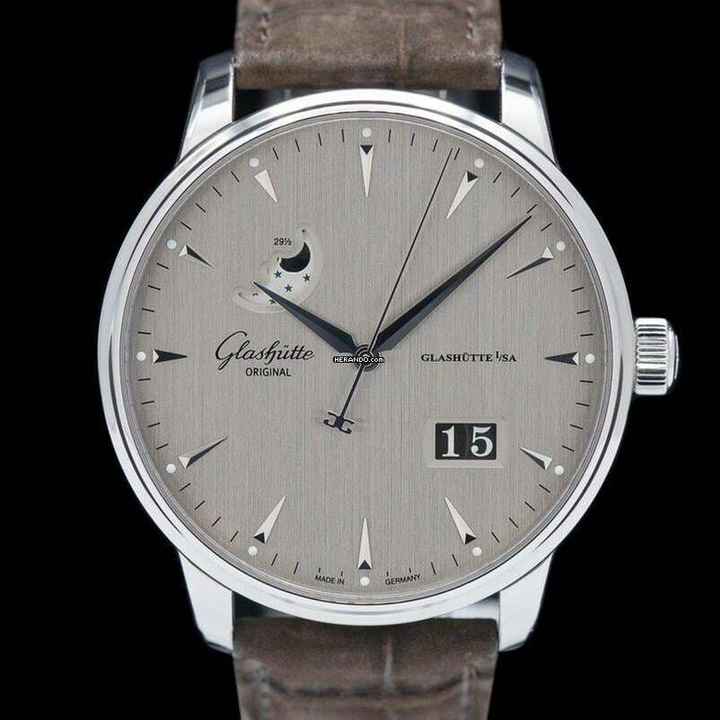  Glashütte Original Senator Excellence Panorama Date Moon Phase NEW FULL SET 