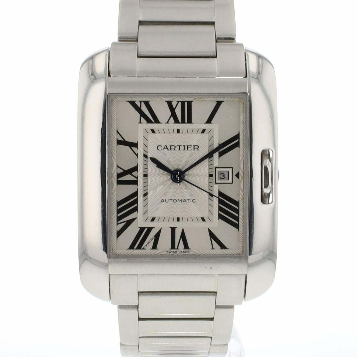  Cartier Tank Anglaise Automatic Steel 