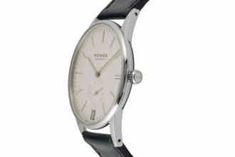 Thumbnail von NOMOS Orion Datum Glashütte Orion 38 Datum Stahl Handaufzug Herrenuhr Ref. 381 Klassiker