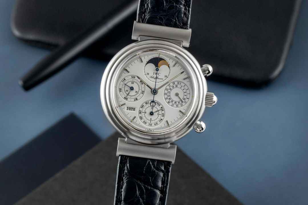  IWC Da Vinci Perpetual Calendar Chronograph Stahl Perpetual Calendar Automatik Herren Ref IW375011 