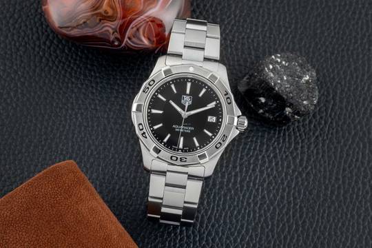  TAG Heuer Aquaracer 300M Stahl Quarz Herrenuhr Ref. WAP2011 Box & Papiere 2014 