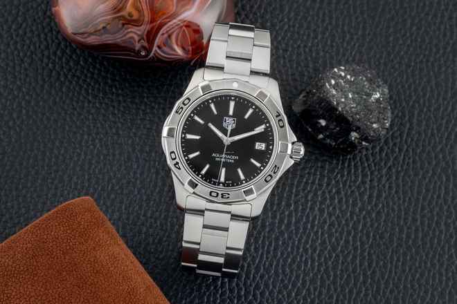  TAG Heuer Aquaracer 300M Stahl Quarz Herrenuhr Ref. WAP2011 Box & Papiere 2014 