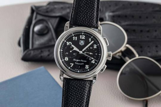  TAG Heuer Targa Florio Chronograph Edelstahl Automatik Ref. CX2110.FC6171 Papers 