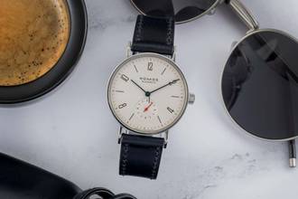 Thumbnail von NOMOS Tangente Stahl Handaufzug Herrenuhr Tangente Bauhaus Limited