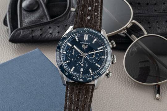  TAG Heuer Carrera Chronograph Automatik Herrenuhr Ref. CBN2A1A Box 