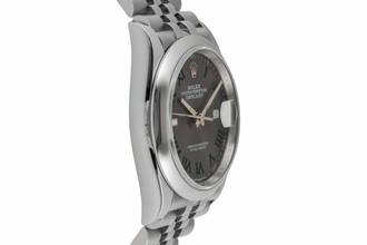 Thumbnail von Rolex Datejust 36 Wimbledon Dial Edelstahl Automatik Herrenuhr Ref. 126200 B&P