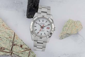 Thumbnail von Rolex Datejust Turn-O-Graph Turn-O-Graph Stahl / Weissgold Automatik Herrenuhr Ref 116264 B&P