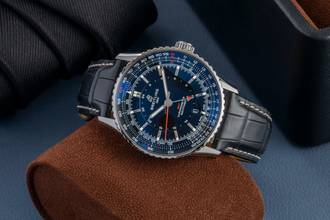 Thumbnail von Breitling Navitimer GMT Stahl Automatik Herrenuhr Ref. A32310251B1P1 B&P 2025