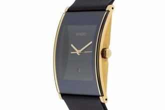 Thumbnail von Rado Integral Diastar Stahl vergoldet Quarz Herrenuhr Ref. R20787155 152.0787.3