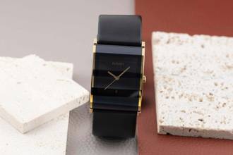 Thumbnail von Rado Integral Diastar Stahl vergoldet Quarz Herrenuhr Ref. R20787155 152.0787.3