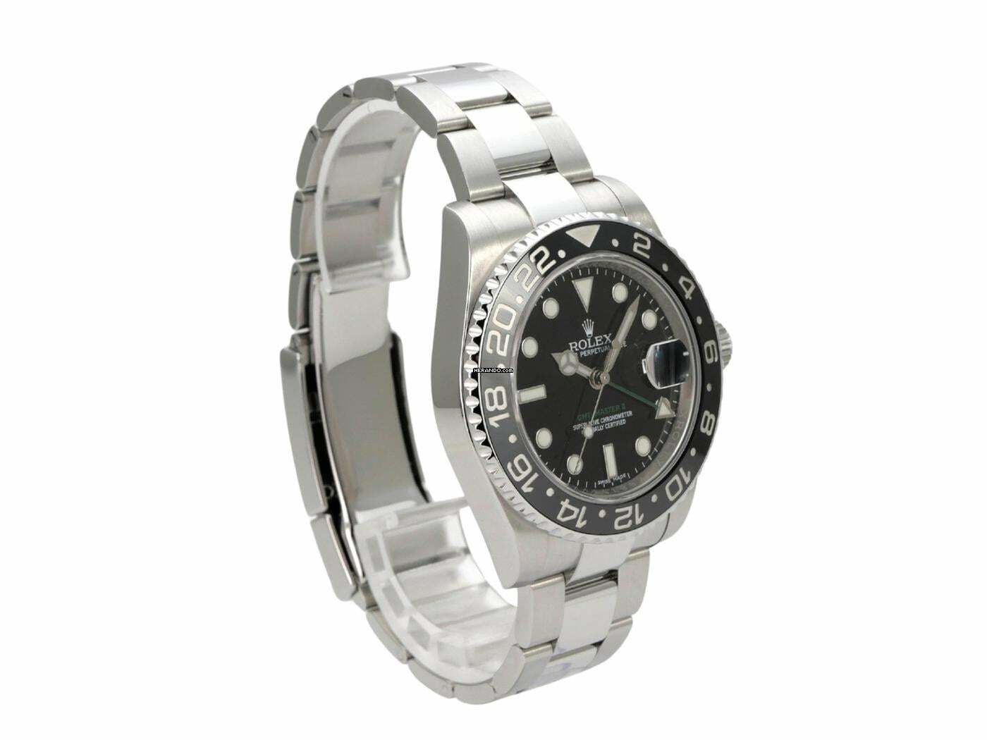  Rolex GMT-Master II Edelstahl Ref. 116710LN 