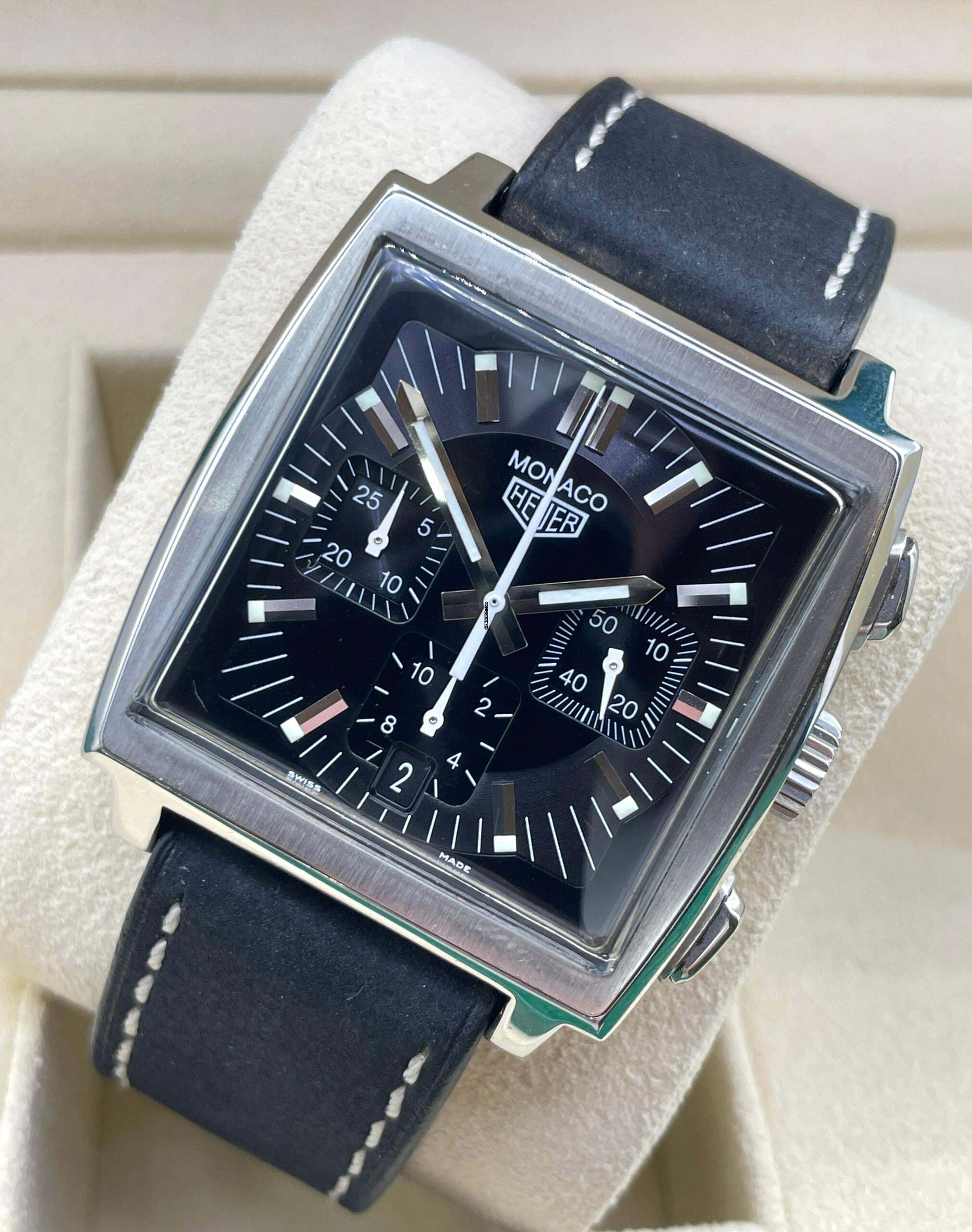 TAG Heuer Monaco only nice conditon Black