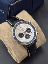 Thumbnail von Breitling Navitimer 1 B01 Chronograph 43mm AB0138241G1P1 Leather Bracelet Unworn/New Condition Full Set 2-2026