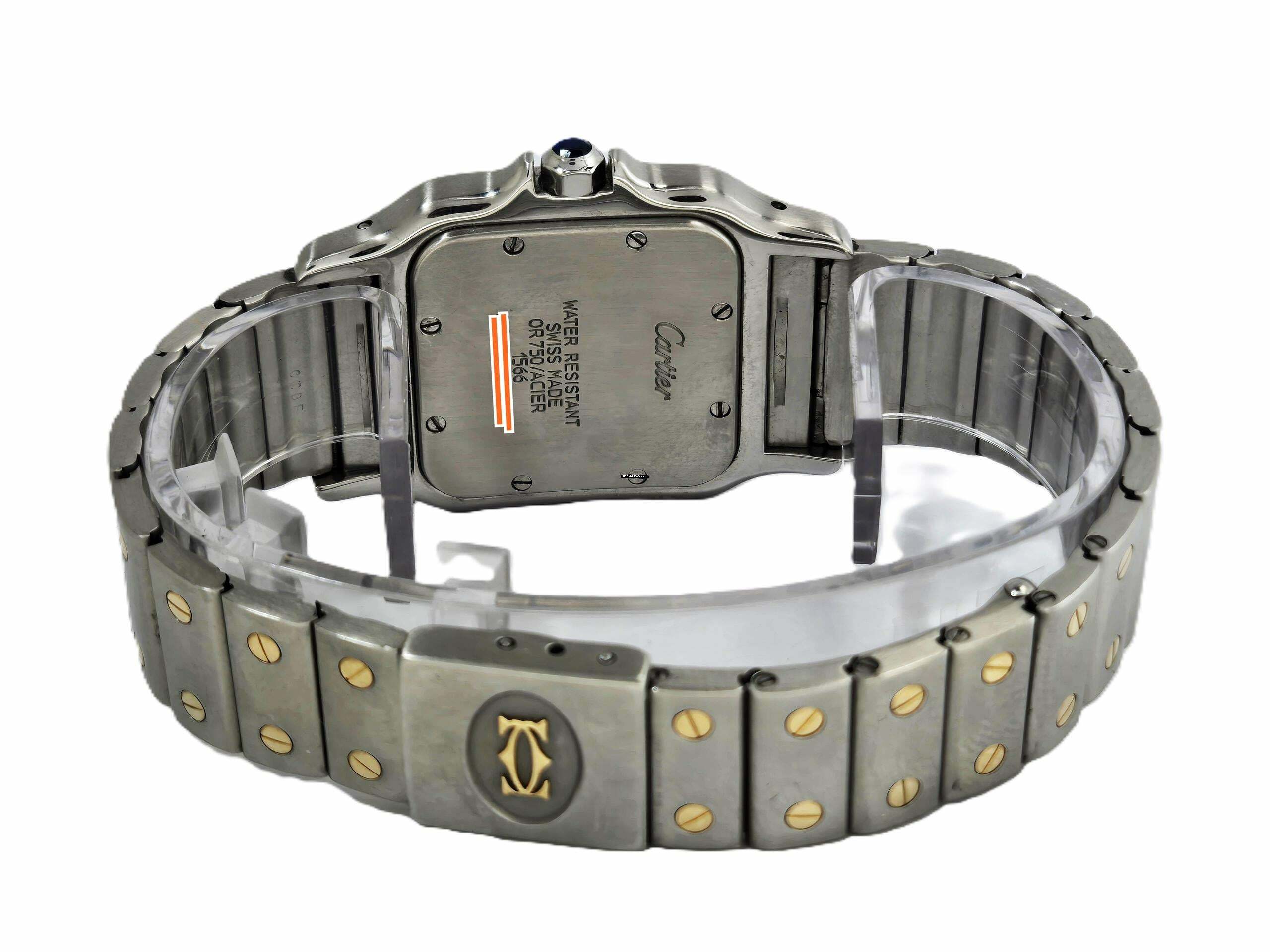 Thumbnail von Cartier Santos Galbée 29mm 18k Bezel