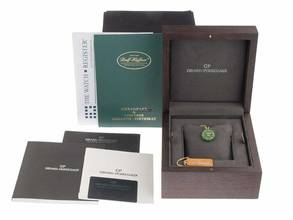 Thumbnail von Girard Perregaux WW.TC World Time Ref.49800-51-151-BACD 2009 Full Set sehr gut Vintage WW.TC World Time Chronograph 18kt Gelbgold 173g Leder Faltschließe