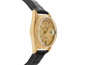 Thumbnail von Rolex Day-Date 36 18kt Gelbgold Ref.1803 1976 Box&Beschreibung sehr gut Vintage Day-Date 18kt Gelbgold open 6/9