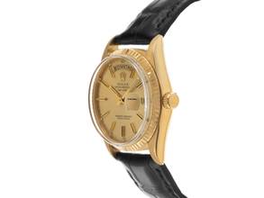 Thumbnail von Rolex Day-Date 36 18kt Gelbgold Ref.1803 1976 Box&Beschreibung sehr gut Vintage Day-Date 18kt Gelbgold open 6/9