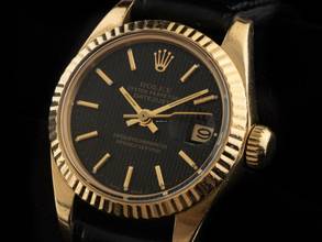 Thumbnail von Rolex Lady-Datejust Ref.6917 1983 Box&Beschreibung Original Unpoliert Datejust Lady 18kt Gelbgold open 6/9