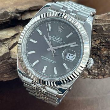  Rolex Datejust 41 Datejust 41 - Rhodium Grey - FULLSET 2021 - Ref. 126334 