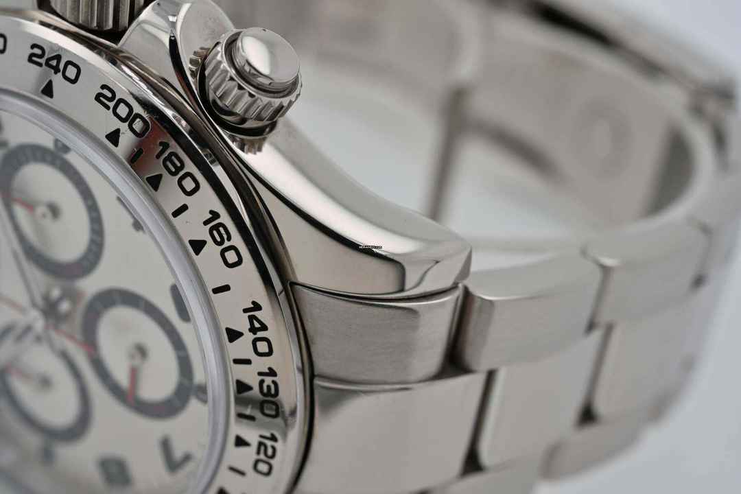  Rolex Daytona Cosmograph Racing Dial 18k WG White Gold Rehaut LC160 116509 