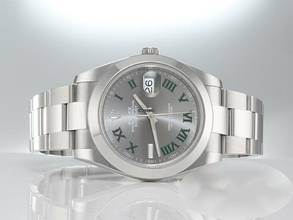 Thumbnail von Rolex Datejust 41 41mm 126300 2025 Wimbledon Edelstahl Automatik Stahl Stainless Steel Oyster-band Chronometer