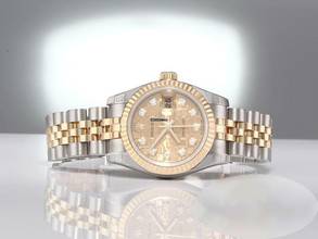 Thumbnail von Rolex Lady-Datejust 179173 2011 Stahl Gelbgold 750 Diamant Automatik