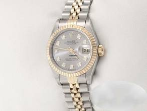 Thumbnail von Rolex Lady-Datejust Edelstahl Gelbgold 750 Diamanten Automatik Gold Stahl Damen