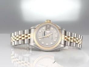 Thumbnail von Rolex Lady-Datejust Edelstahl Gelbgold 750 Diamanten Automatik Gold Stahl Damen