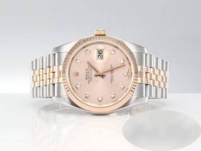 Thumbnail von Rolex Datejust 36 36mm 116231 2010 Lc100 Stahl Rosegold 750 Diamanten Automatik Stainless Steel 18kt Rose Gold Jubilé-band Chronometer Oyster