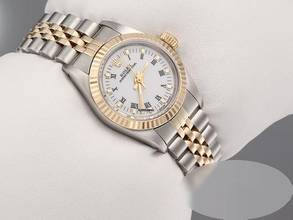 Thumbnail von Rolex Oyster Perpetual 26 26mm Stahl Gelbgold 750 Automatik Edelstahl Damen Stainless Steel 18kt Yellow Gold Jubilé-band Oyster White Dial