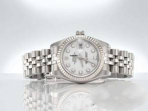 Thumbnail von Rolex Lady-Datejust Stahl Weissgold 750 179174 2015 Diamanten Automatik Stainless Steel 18kt White Gold Jubilé-band Chronometer Oyster