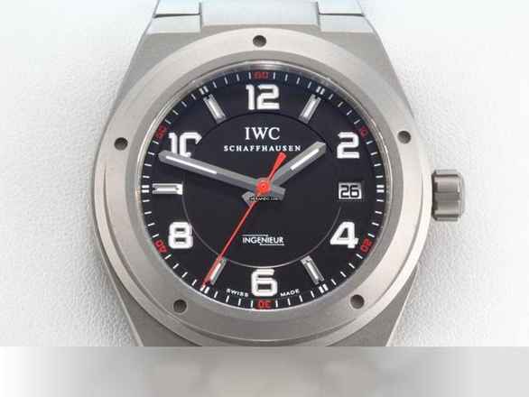  IWC Ingenieur AMG 42mm Titian 2007 Iw322702 Automatik Titanium Herren Black Dial 