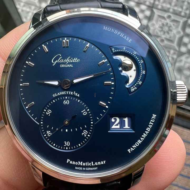  Glashütte Original PanoMaticLunar NEW FULL SET 