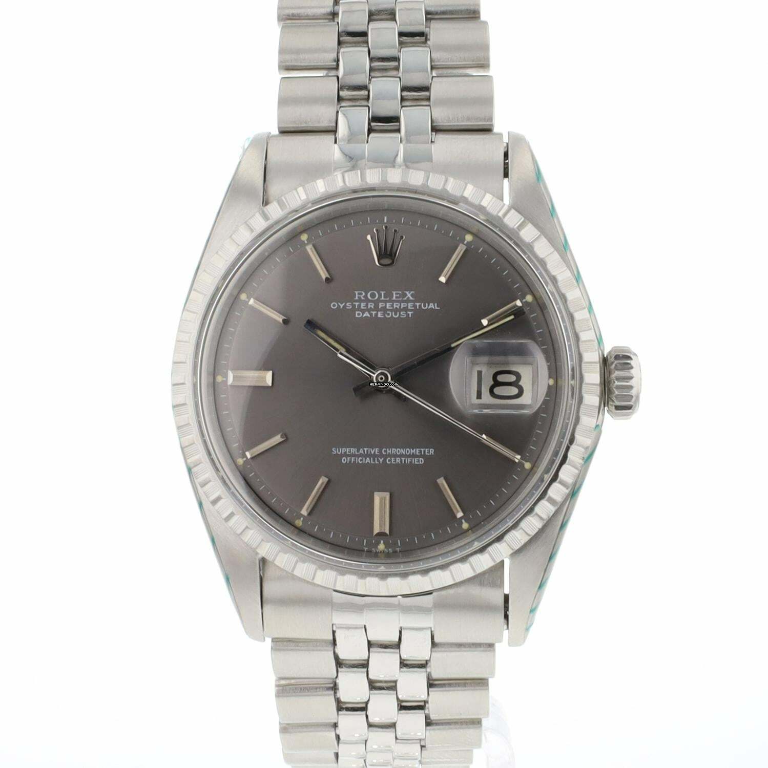  Rolex Datejust 36 Jubilee Grey Dial Rolex Serviced '26 