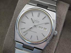 Thumbnail von Omega Seamaster Day Date 196.0089 Vintage mit original Stahlband seltene Seamaster mit dem original Stahlband volle Länge