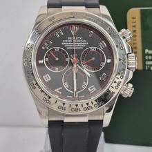 Thumbnail von Rolex Daytona Ouro Branco Racing Dial 40mm Automático Completo