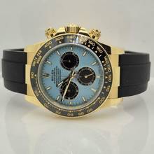 Thumbnail von Rolex Daytona Tiffany Ouro & Oysterflex 40mm Automático Completo