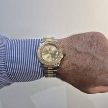 Thumbnail von Rolex Yacht-Master 40 Ouro & Aço 40mm Automático Completo