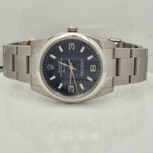 Thumbnail von Rolex Air King 34mm N.O.S Blue Dial Automático Completo